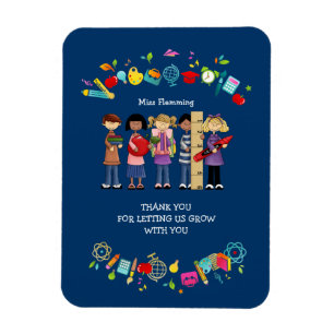 Leerlingenwaardering op aangepaste naam Cadeaus Magneet
