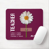 Leerlingenwaardering op aangepaste naam Cadeaus Muismat (Met muis)