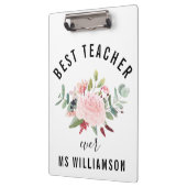 Leerlingenwaardering op persoonlijke titel klembord (Links)