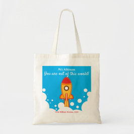 Leerlingenwaardering op persoonlijke titel tote bag