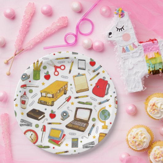 Leerlingenwaardering Papieren Bordje (Feest)