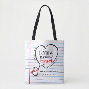 Leerlingenwaardering persoonlijke Canvas tas