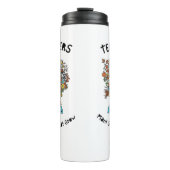 Leerlingenwaardering Plant zaaigoed dat groeit Thermosbeker (Voorkant)