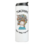 Leerlingenwaardering Plant zaaigoed dat groeit Thermosbeker (Gedraaid links)