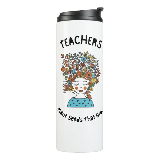 Leerlingenwaardering Plant zaaigoed dat groeit Thermosbeker (Gedraaid links)