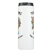 Leerlingenwaardering Plant zaaigoed dat groeit Thermosbeker (Achterkant)