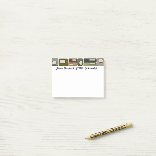 Leerlingenwaardering Post-it® Notes (Op bureau)
