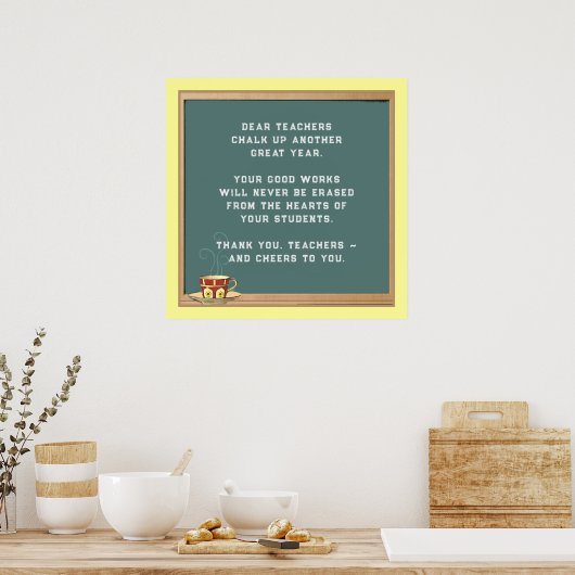 Leerlingenwaardering Poster (Keuken)