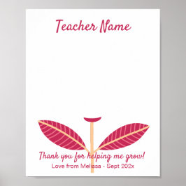 Leerlingenwaardering — Sjabloon voor doe-het-zelfa Poster