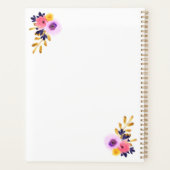 Leerlingenwaardering Typografie Gepersonaliseerd Planner (Achterkant)