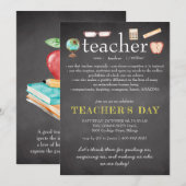 Leerlingenwaardering | Uitnodiging op de dag van d (Voorkant / Achterkant)