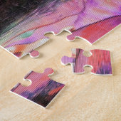 Leerlingenwaardering Vivid Swirled-kleurstof Bedan Legpuzzel (Zijkant)