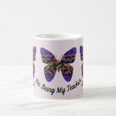 Leerlingenwaardering voor Bright Butterfly Dank u Koffiemok (Center)