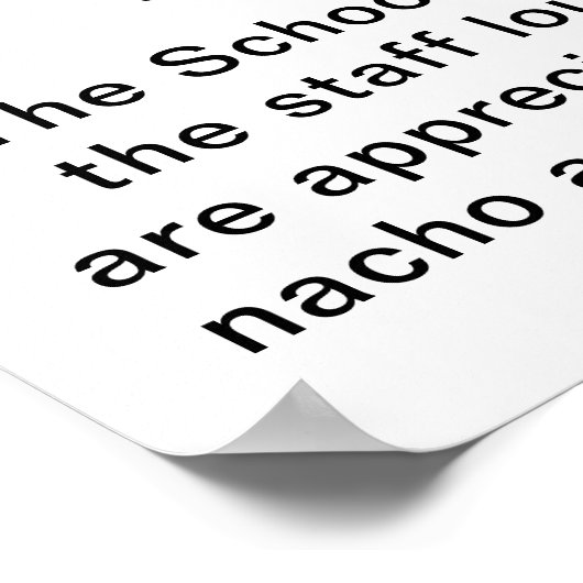 Leerlingenwaardering week Alle Star PTO-reisroute Poster (Hoek)