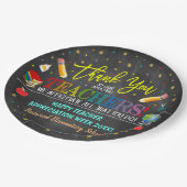 Leerlingenwaardering Week Decor Papieren Bordje (Gekanteld)