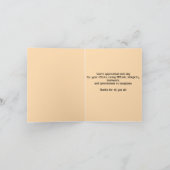 Leerlingenwaardering week feestdagen kaart (Binnen)