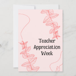 Leerlingenwaardering week feestdagenkaart