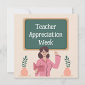 Leerlingenwaardering week feestdagenkaart (Voorkant)