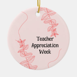 Leerlingenwaardering week keramisch ornament