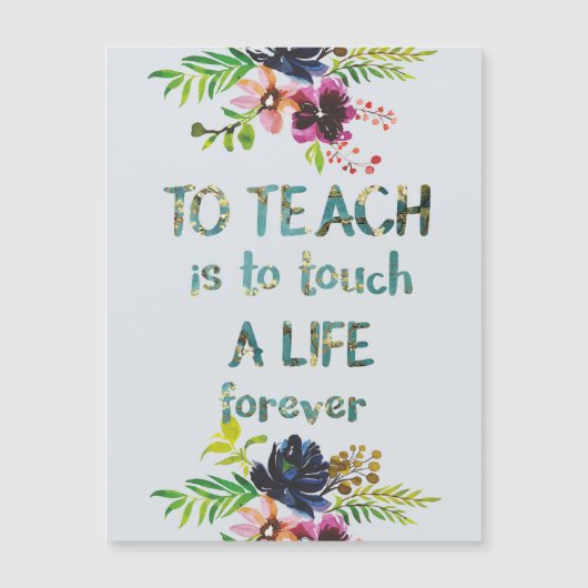 Leerlingenwaardering Week leraar Citaat Typografie (Voorkant)