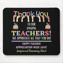 Leerlingenwaardering week muismat