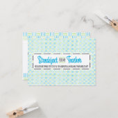 Leerlingenwaardering week ontbijtkaart kaart (Voorkant / Achterkant in situ)