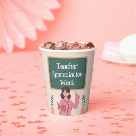 Leerlingenwaardering week papieren bekers