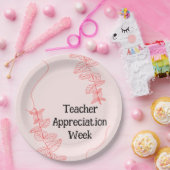 Leerlingenwaardering week papieren bordje (Feest)