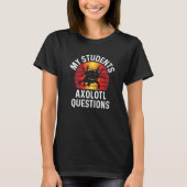 Leerlingenwaardering Week Retro Sunset I Axolotl Q T-shirt (Voorkant)