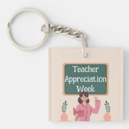Leerlingenwaardering week sleutelhanger