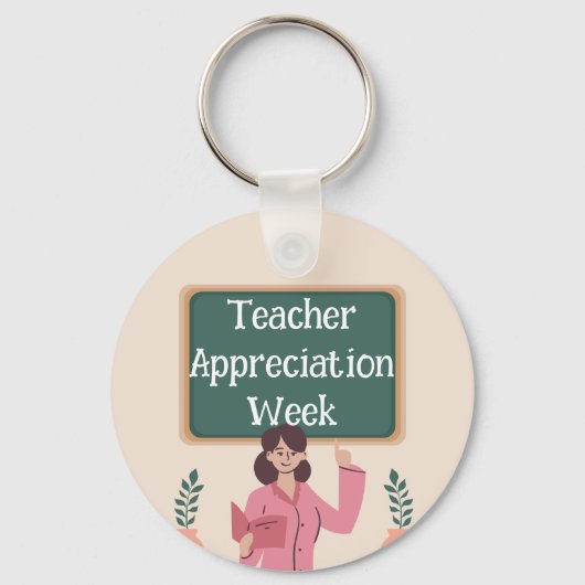 Leerlingenwaardering week sleutelhanger (Voorkant)