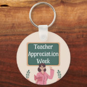 Leerlingenwaardering week sleutelhanger (Voorkant)