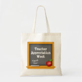Leerlingenwaardering week tote bag (Voorkant)