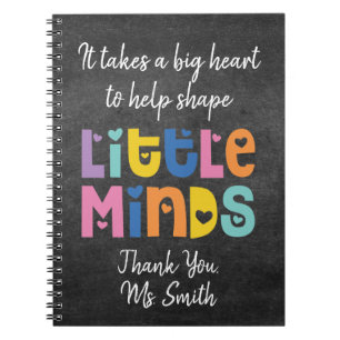 Leerlingenwaardigheidsgeschenk   Chalkboardstijl Notitieboek