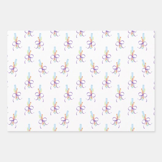 Leerlingenwaardigheidsgeschenk Inpakpapier Vel (Voorkant 2)