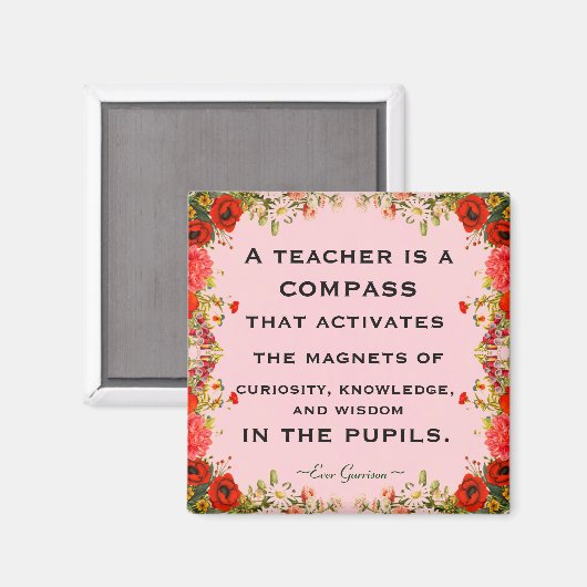 Leerlingenwaardigheidsgeschenk Magneet (Voorkant / Achterkant)