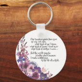 Leerlingenwaardigheidsgeschenk Sleutelhanger (Voorkant)