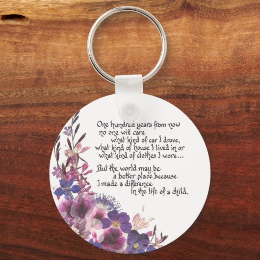 Leerlingenwaardigheidsgeschenk Sleutelhanger (Voorkant)