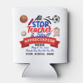 Leerlingenweek Alle Star School Name Blikjeskoeler (Achterkant)