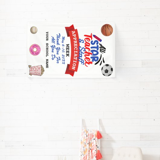 Leerlingenweek Alle Star School Name Spandoek (Insitu)