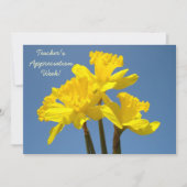 Leerlingenweek! Speciale uitnodigingen (Voorkant)