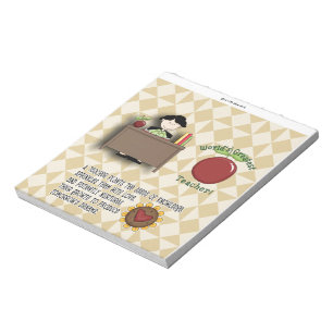 Leerlingenwisser Snoep Bar Wrapper Gift Notitieblok