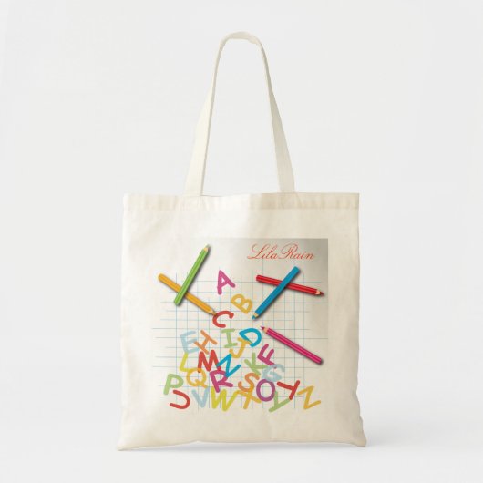 Leerlingenzak Tote Bag (Voorkant)