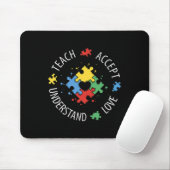 Leerlingschap Autism Awareness Accepteren L Muismat (Met muis)