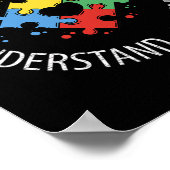 Leerlingschap Autism Awareness Accepteren L Poster (Hoek)