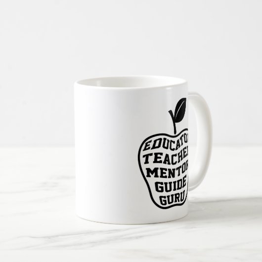 Leermeester Guru Koffiemok (Voorkant rechts)