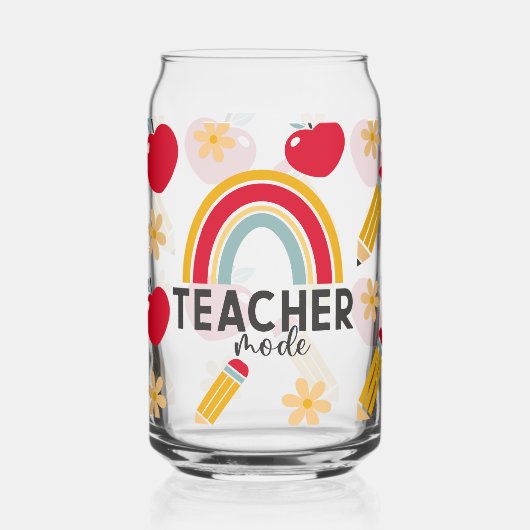 Leermodus Blikvorm Glas (Links)