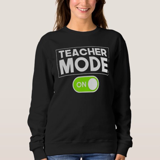 Leermodus op het onderwijs Enthusiast School Educa Trui (Voorkant)