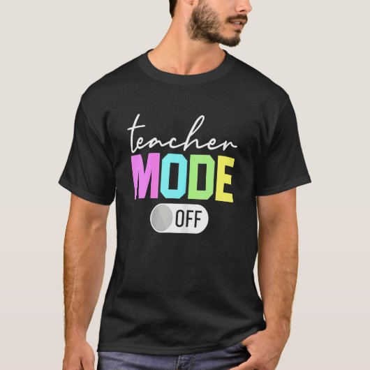 Leermodus uit einde jaar Hallo zomer T-shirt (Voorkant)