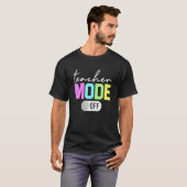 Leermodus uit einde jaar Hallo zomer T-shirt (Voorkant volledig)